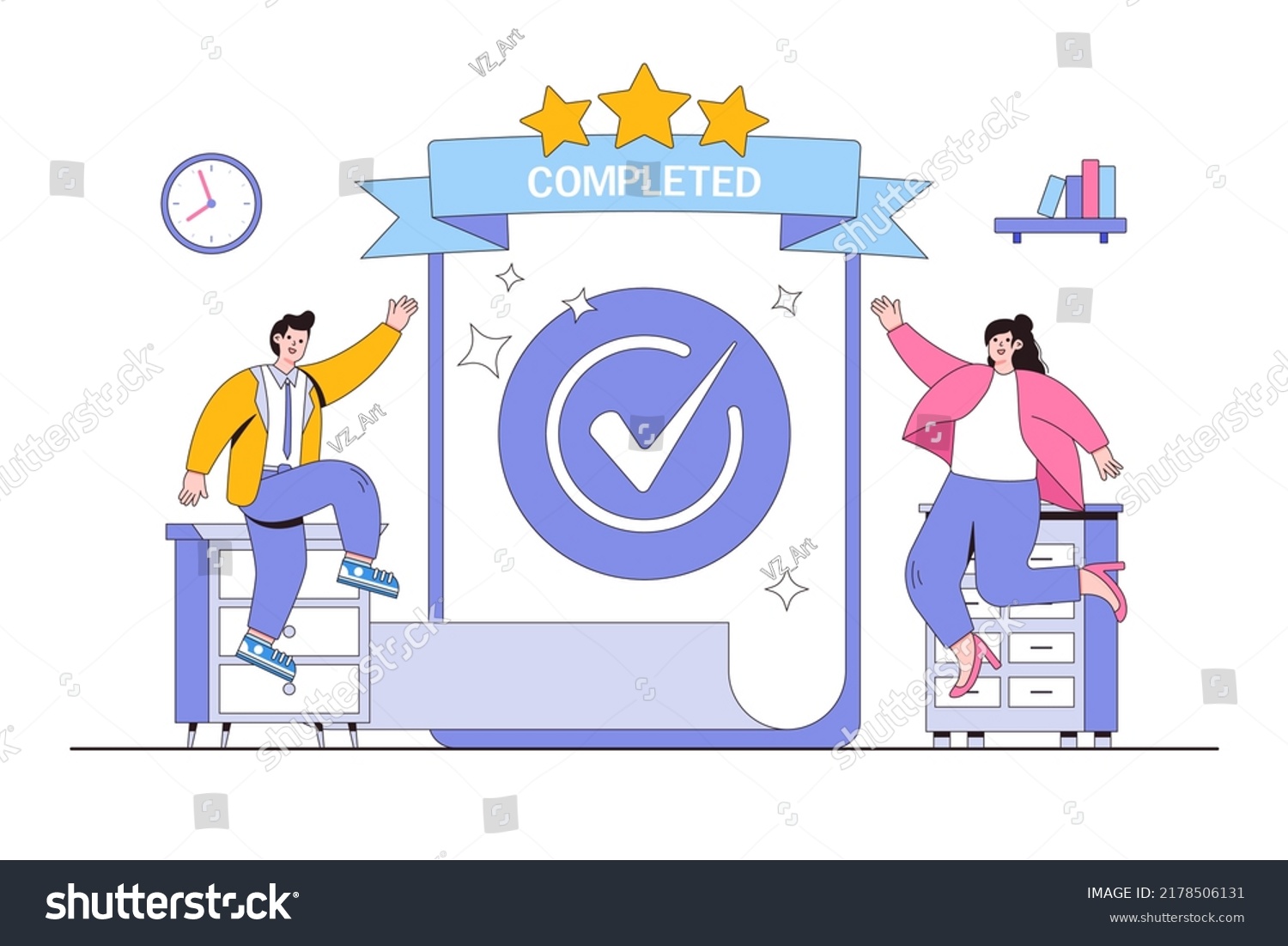 Checklist For Task Completion Accomplishment Done Success Or