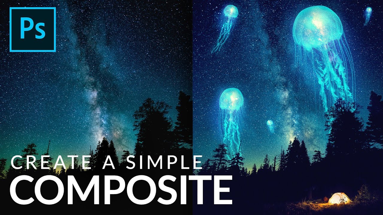 Create A Simple Photoshop Composite With Photoshop Cc Follow Along With This Easy Editing