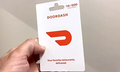 Get A Free Door Dash Gift Card Get It Free