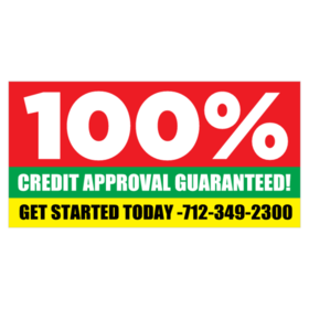 Guaranteed Credit Approval Banners