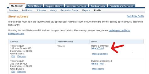 How Do I Tell If My Paypal Address Is Confirmed Thinkpenguin Com