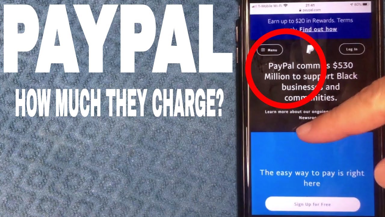 How Much Does Paypal Charge Youtube