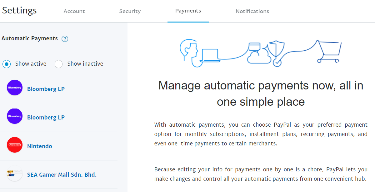 How To Cancel Automatic Payments Auto Renewal On Paypal Youtube