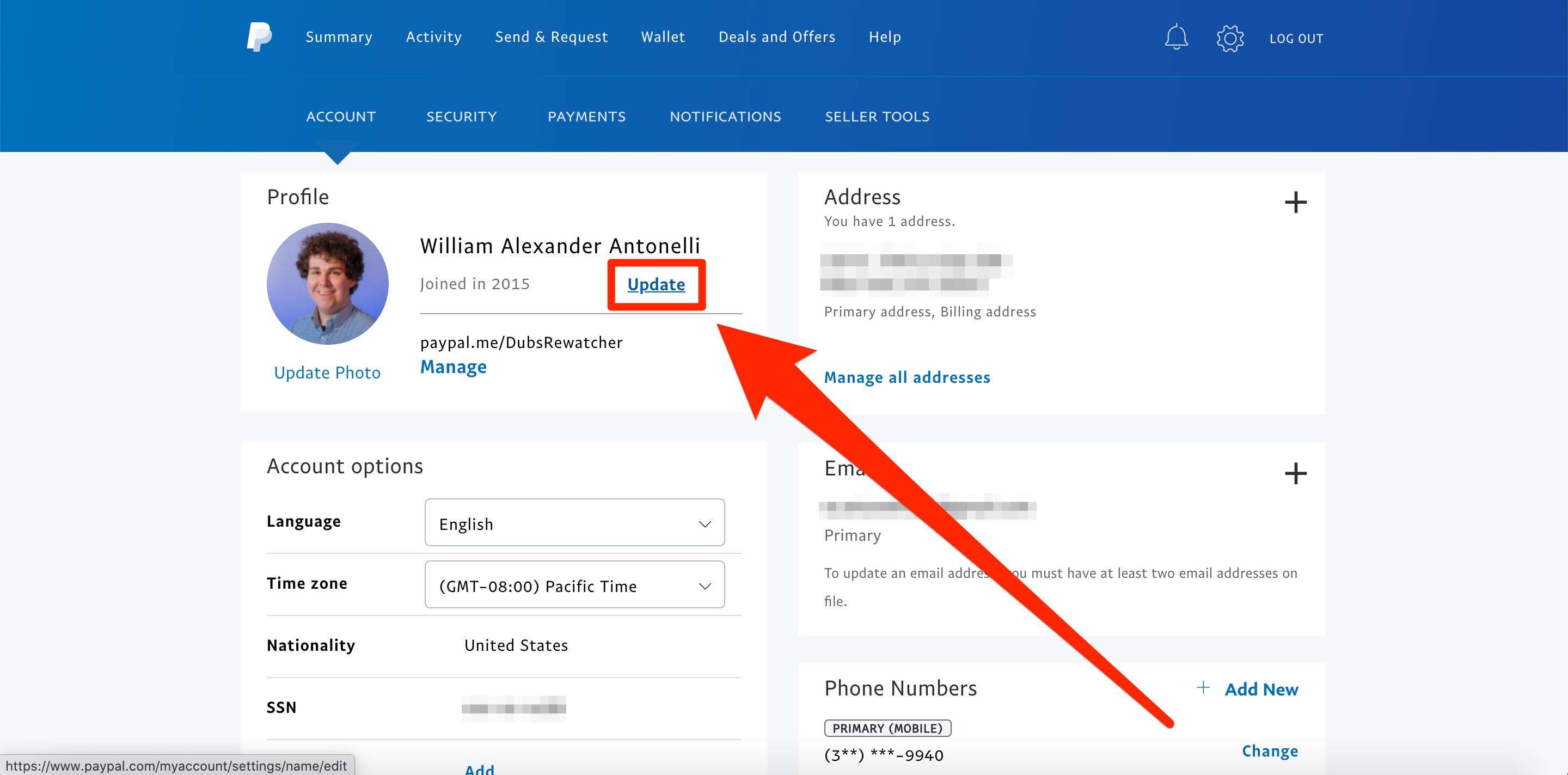 How To Change Your Name On Paypal Add A Nickname Or Correct Typos In