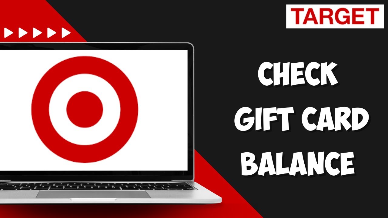 How To Check Target Gift Card Balance Youtube