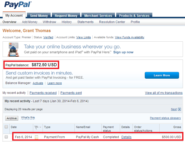 How To Load Paypal