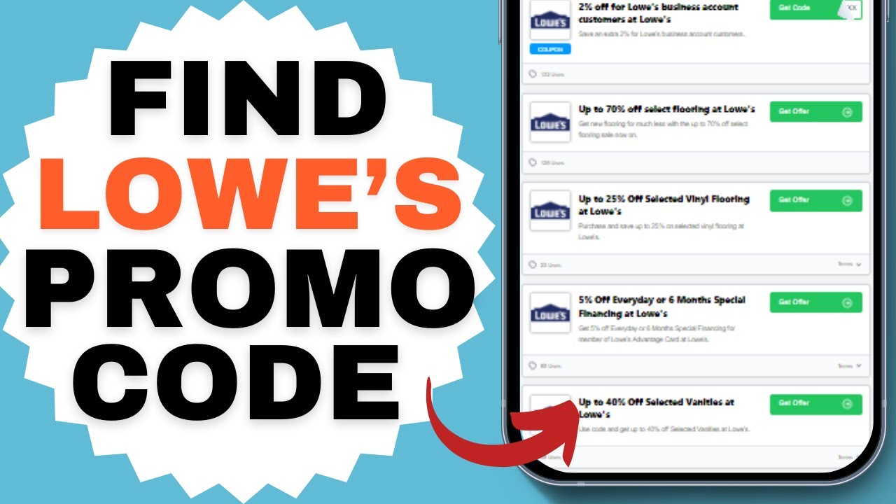 How To Redeem Lowe S Promo Code 2024 Full Guide Youtube