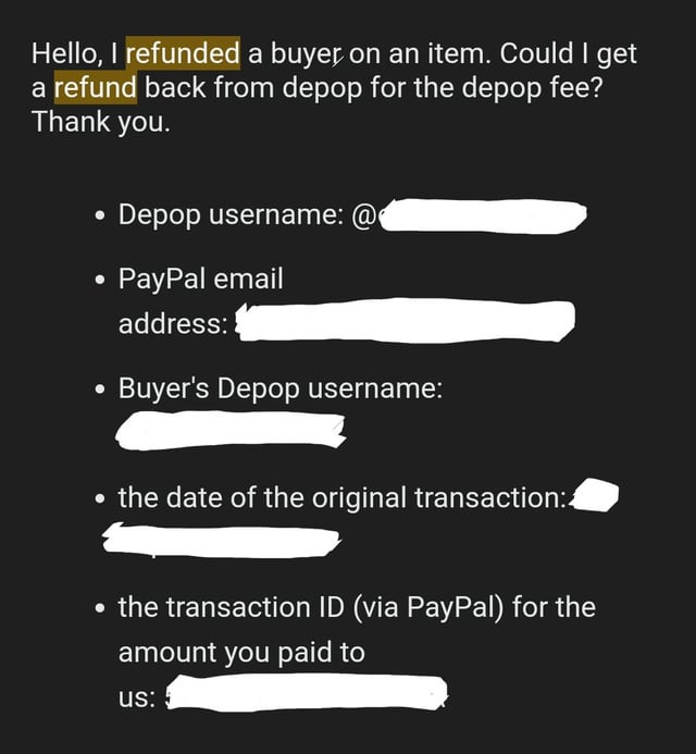 How To Refund On Depop A Guide For Sellers