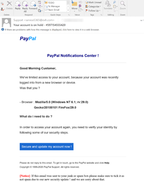 How To Report Phishing Paypal Email? Act