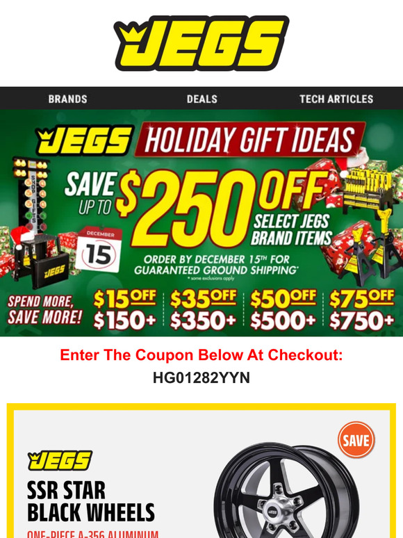 Jegs High Performance Dial In Your Wheel Fitment With Coupon