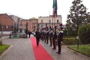 Ll Generale Di Corpo D Armata Salvatore Luongo In Visita Al Comando Provinciale Di Arezzo