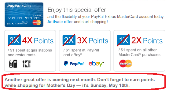 Paypal Extras Mastercard Extra Bonus Rewards Offer Ways To Save Money