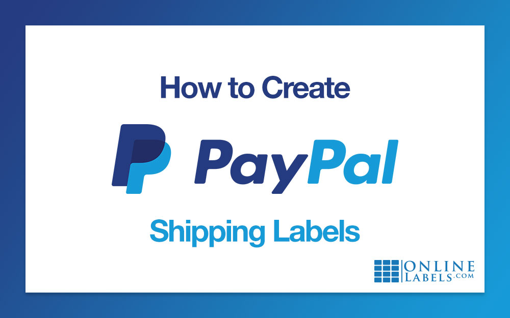 Paypal Shipping: Print Labels Now