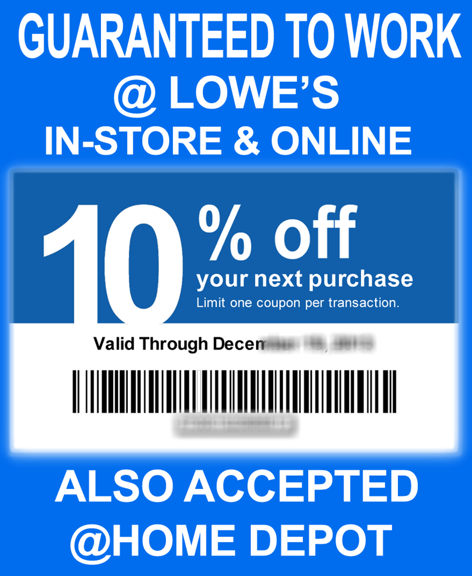 Printable Lowes Coupon 20% Off &10 Off Codes May 2020 | Lowes Coupon ...