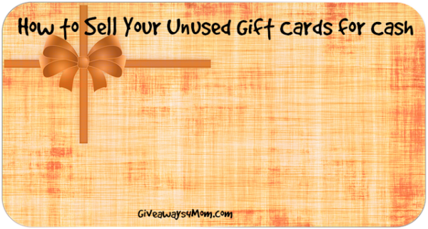 Sell Gift Card: Sell Unused Cards