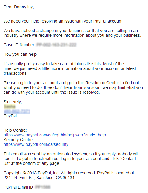 Serious Paypal Problems Open Letter To Davidmarcus Mirasee