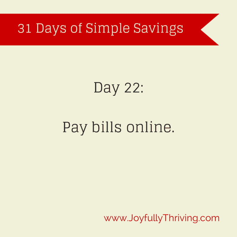 Simple Savings Pay Bills Online