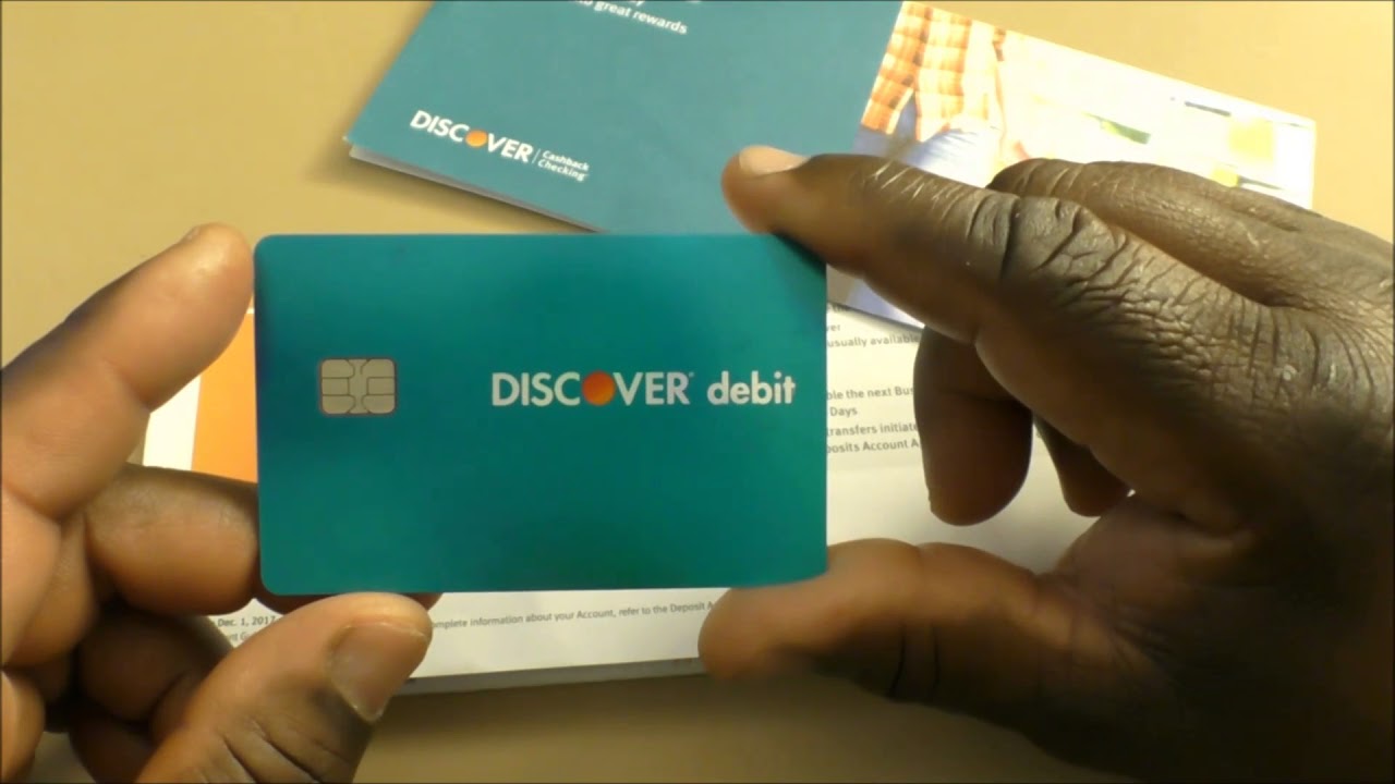 The Best Checking Account Discover S Cash Back Debit Card Youtube