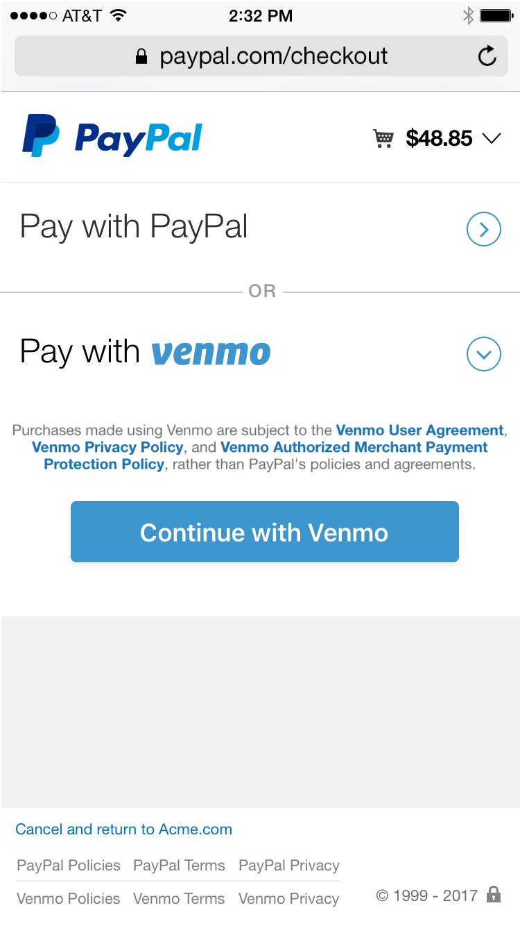 What Are Venmo From Paypal Requirements?