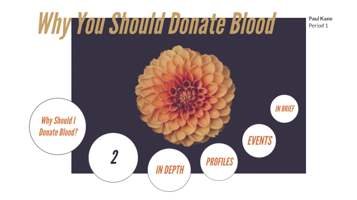 Why You Should Donate Blood